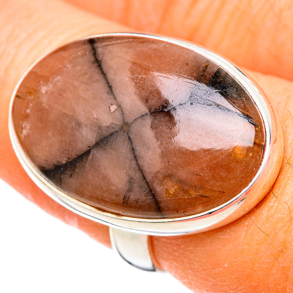 Chiastolite Rings handcrafted by Anasilvercos - RING102574