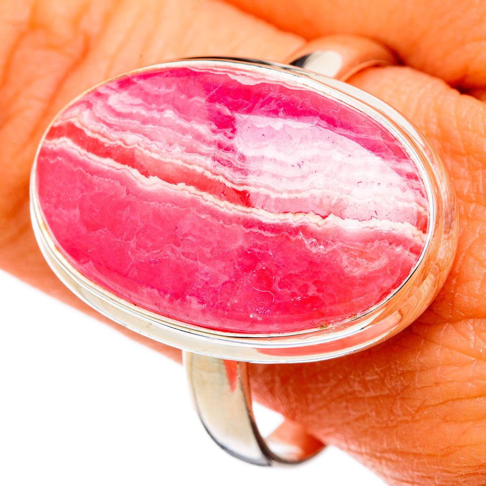 Rhodochrosite Rings handcrafted by Anasilvercos - RING102577