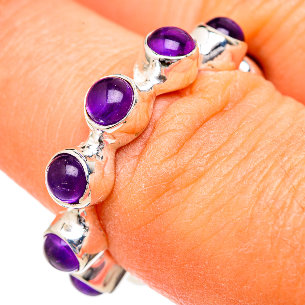 Amethyst Rings handcrafted by Anasilvercos - RING102582