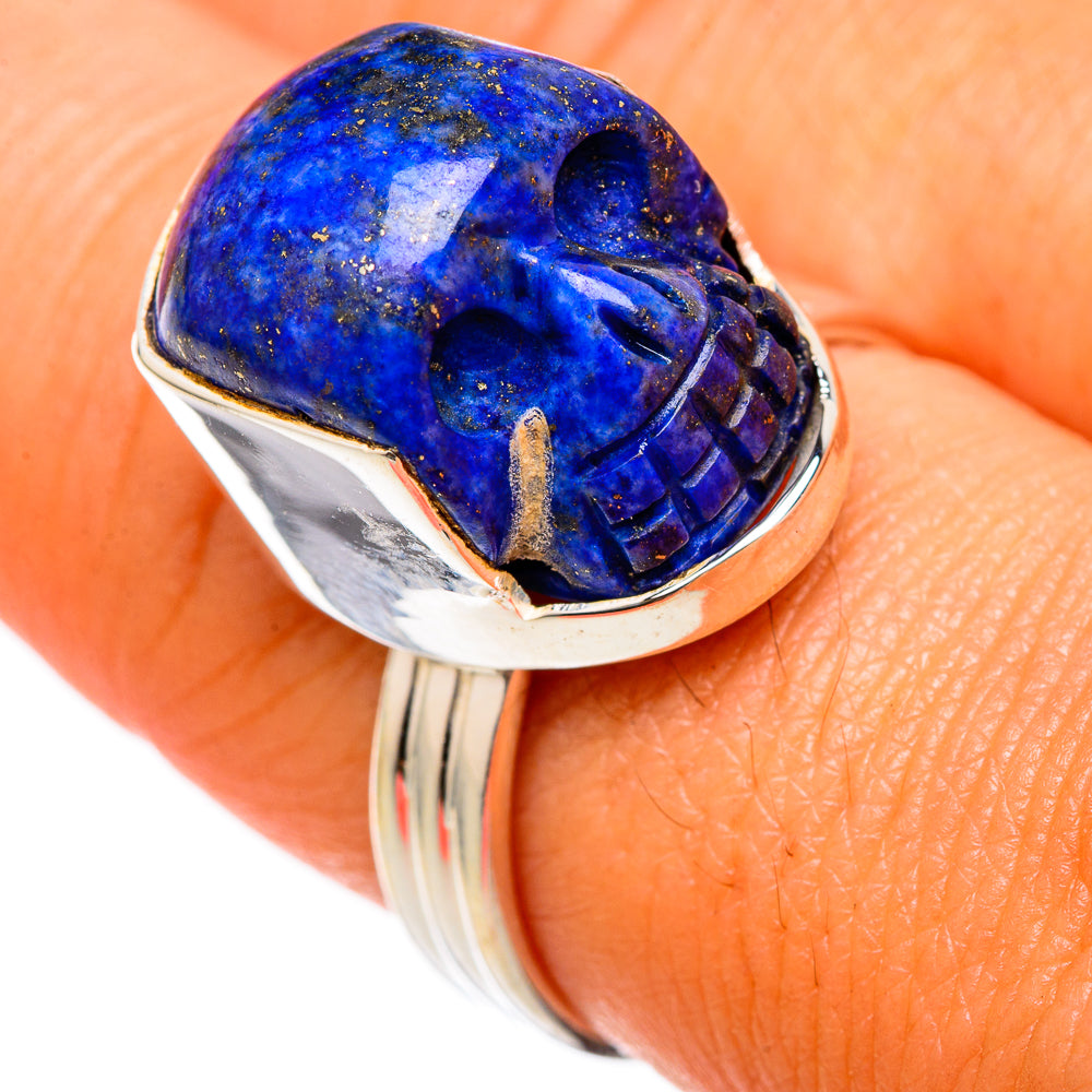 Lapis Lazuli Rings handcrafted by Anasilvercos - RING102593