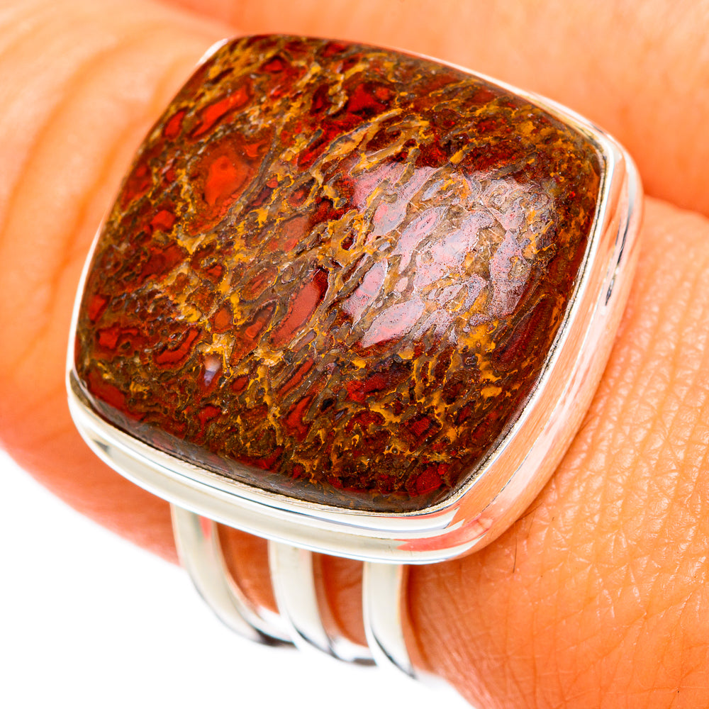 Dinosaur Bone Rings handcrafted by Anasilvercos - RING102621