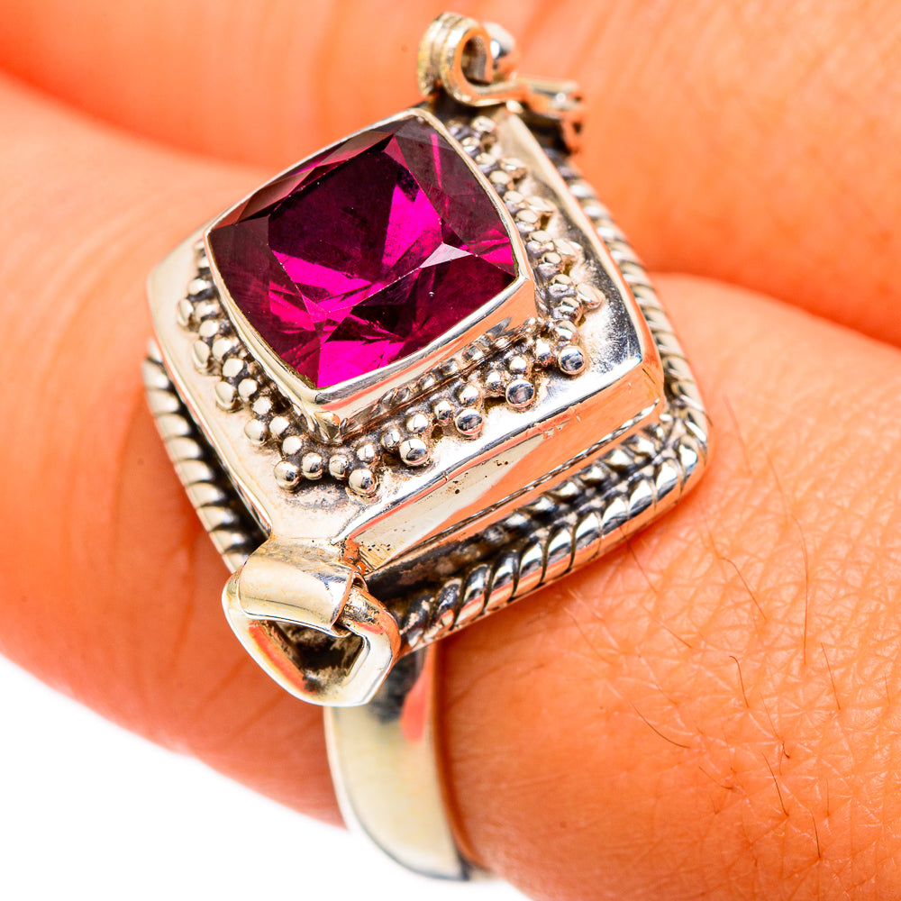 Garnet Rings handcrafted by Anasilvercos - RING102663