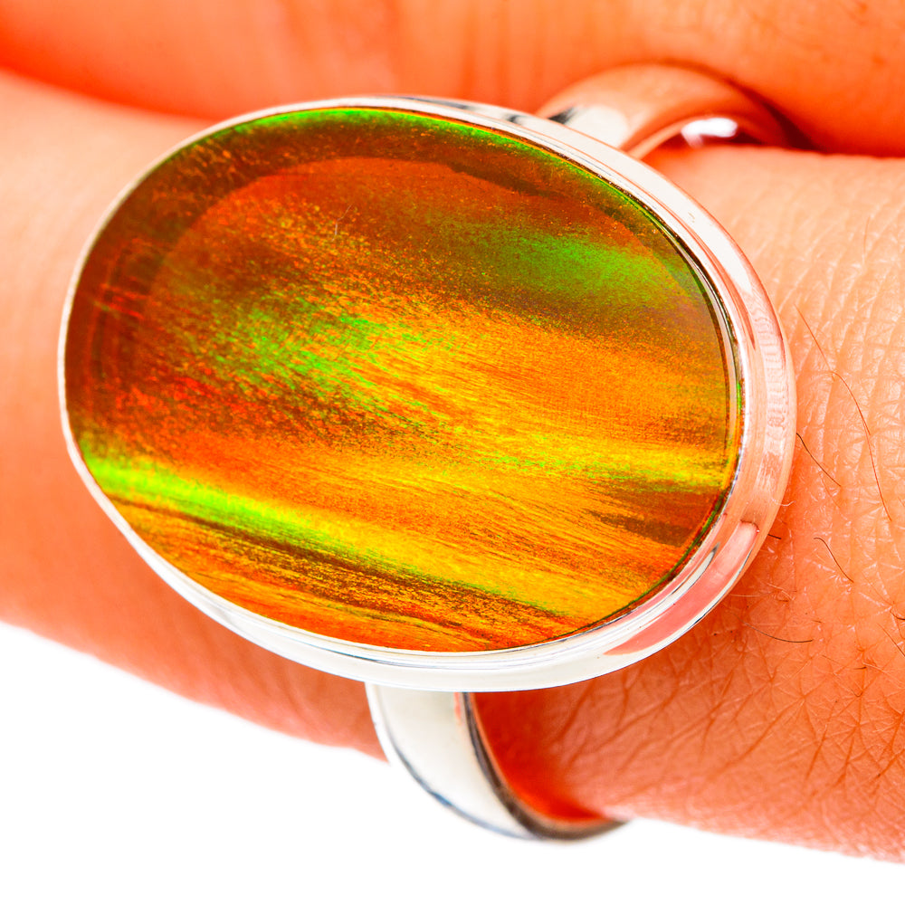 Aura Opal Rings handcrafted by Anasilvercos - RING102669