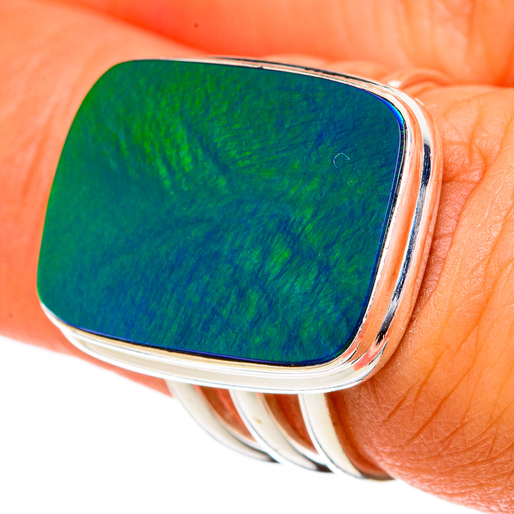 Aura Opal Rings handcrafted by Anasilvercos - RING102683