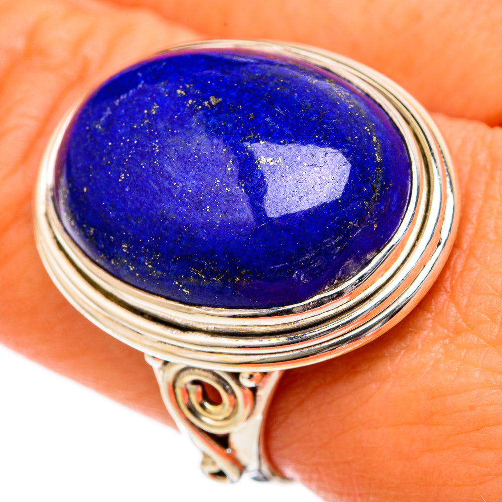 Lapis Lazuli Rings handcrafted by Anasilvercos - RING102699