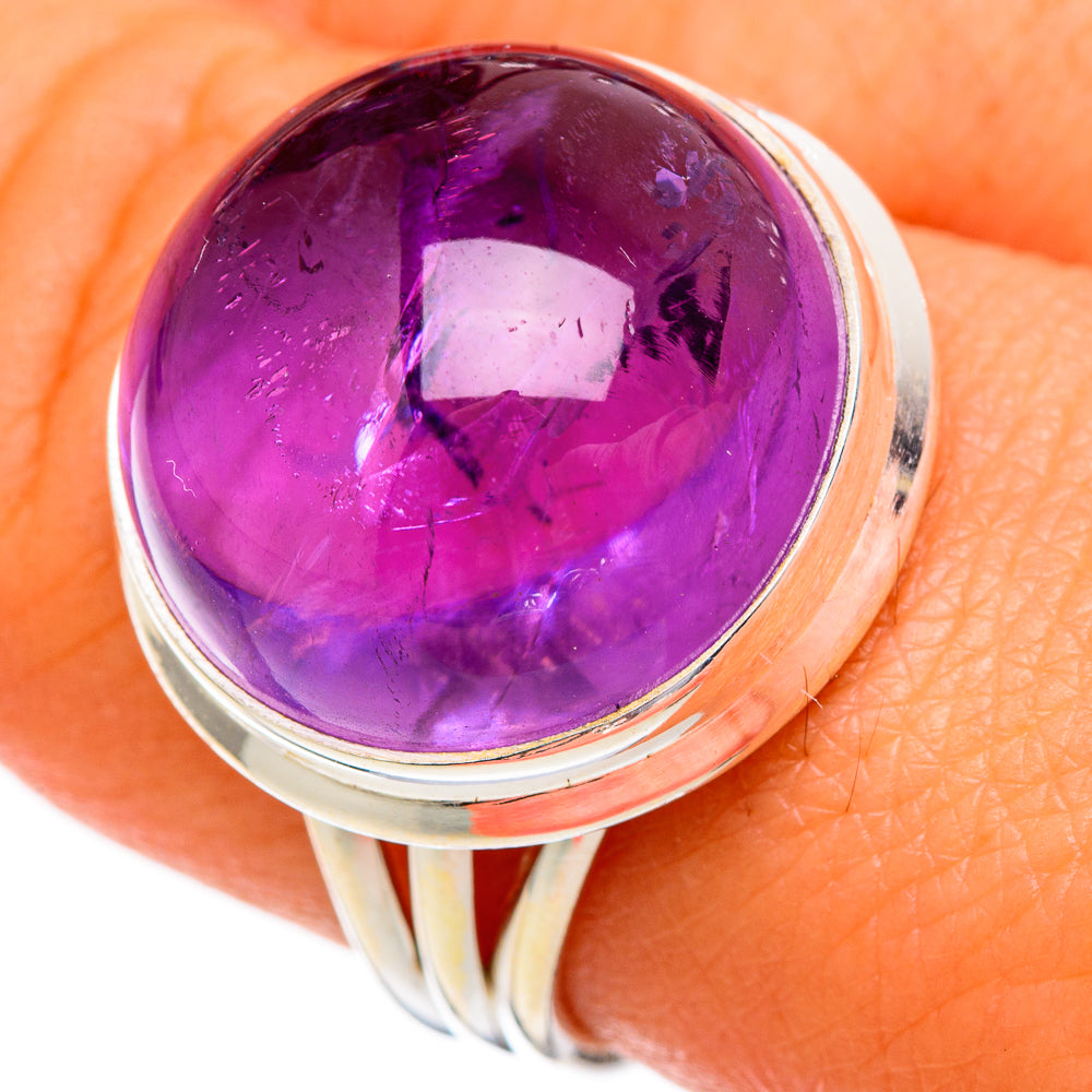 Amethyst Rings handcrafted by Anasilvercos - RING102700
