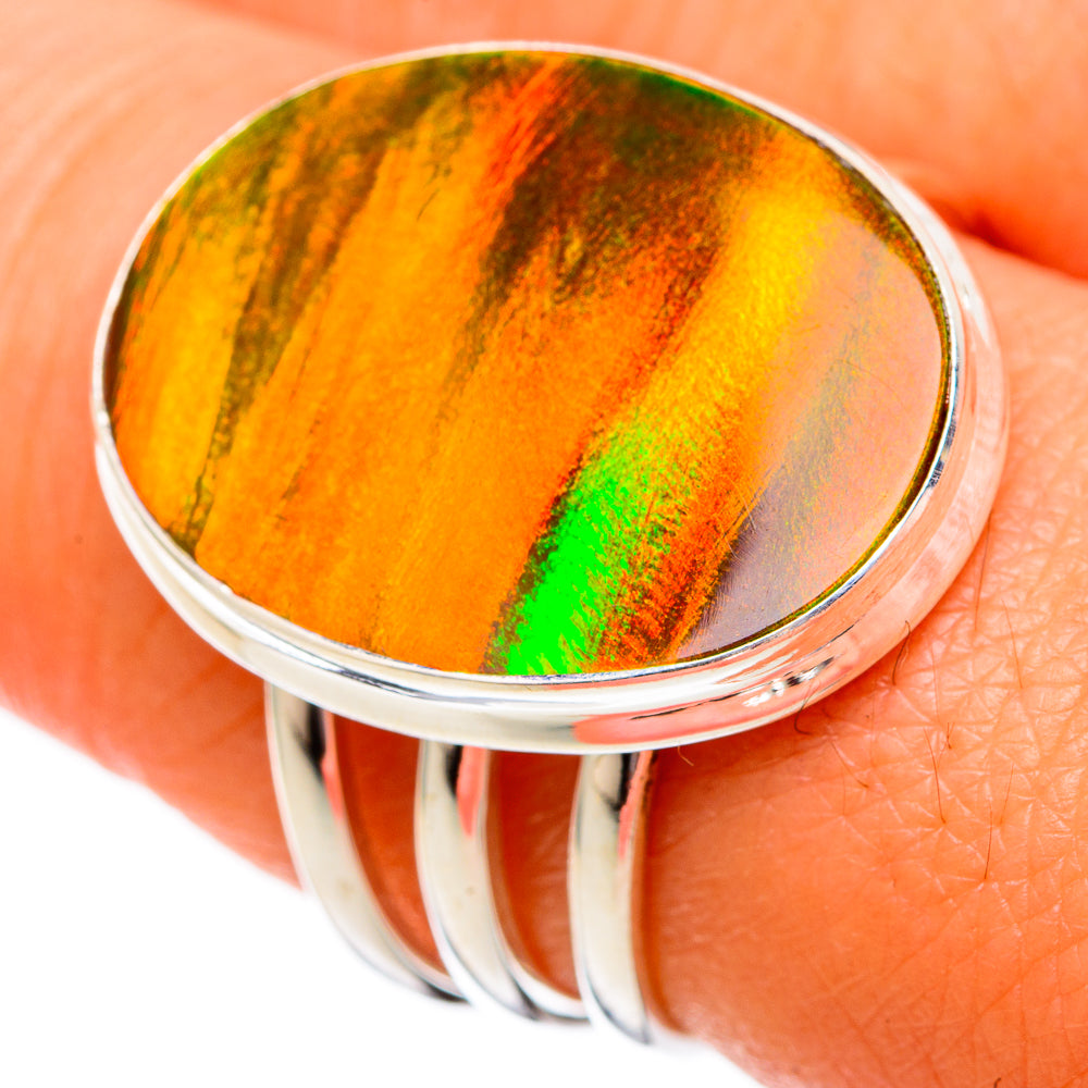 Aura Opal Rings handcrafted by Anasilvercos - RING102708