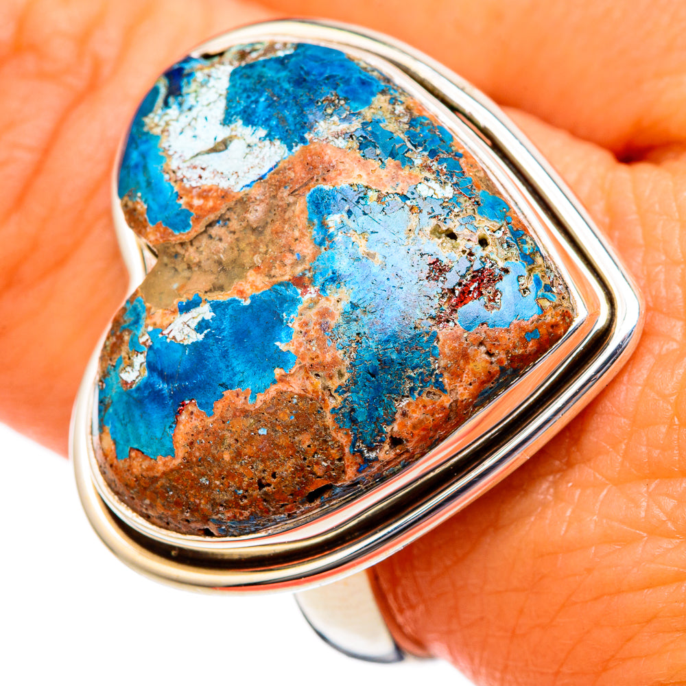 Shattuckite Rings handcrafted by Anasilvercos - RING102724