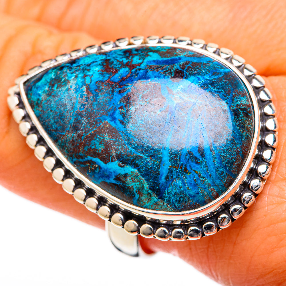 Shattuckite Rings handcrafted by Anasilvercos - RING102730