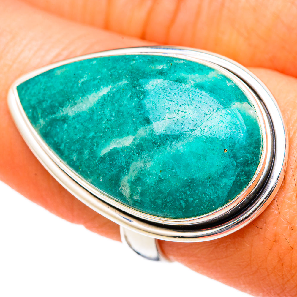 Amazonite Rings handcrafted by Anasilvercos - RING102732