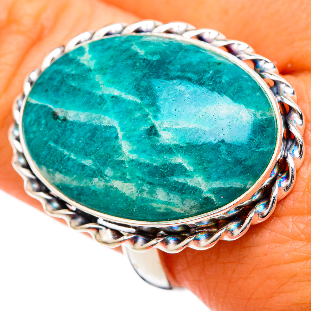 Amazonite Rings handcrafted by Anasilvercos - RING102733