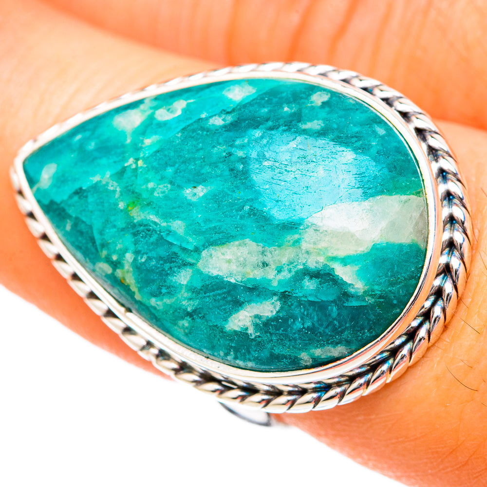 Amazonite Rings handcrafted by Anasilvercos - RING102735