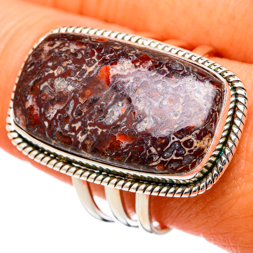 Dinosaur Bone Rings handcrafted by Anasilvercos - RING102739