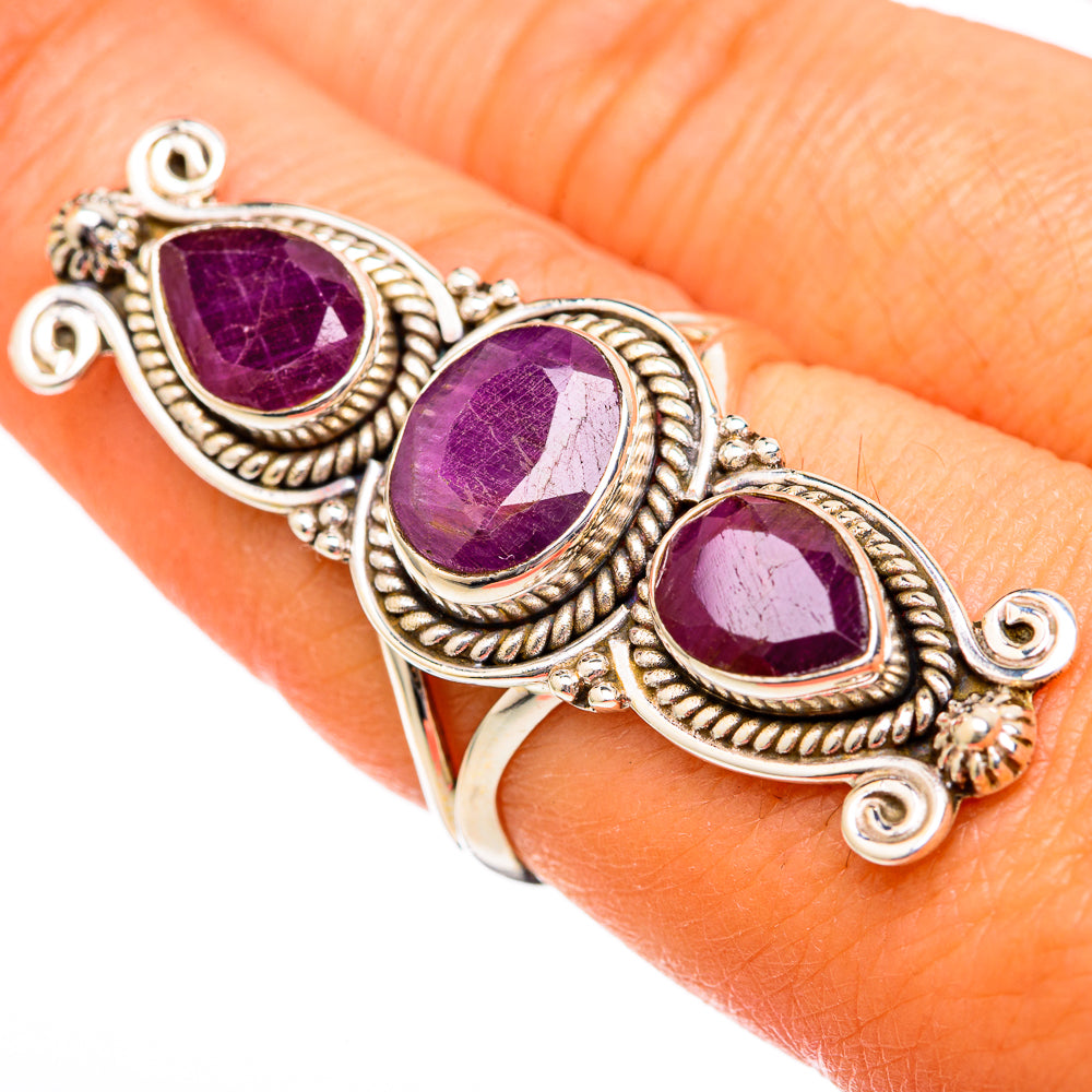 Ruby Rings handcrafted by Anasilvercos - RING102747