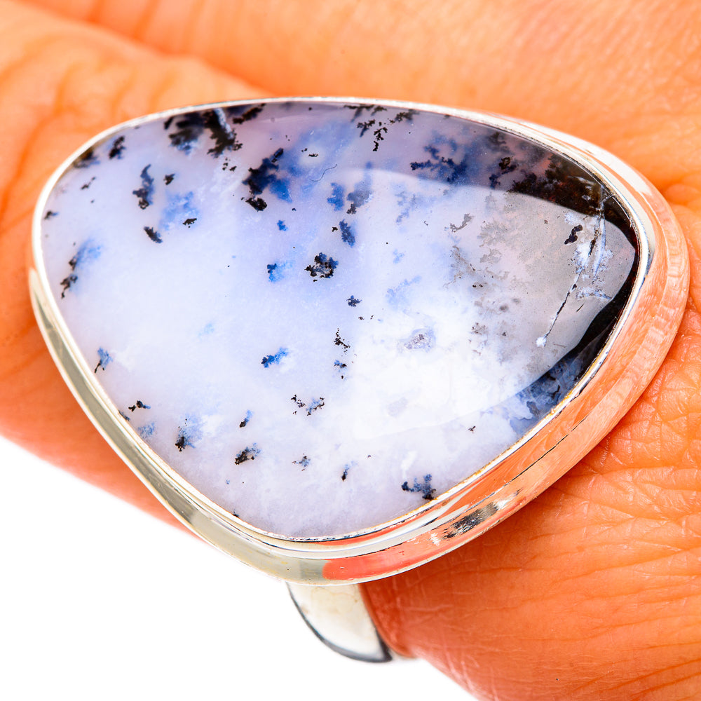 Dendritic Opal Rings handcrafted by Anasilvercos - RING102761