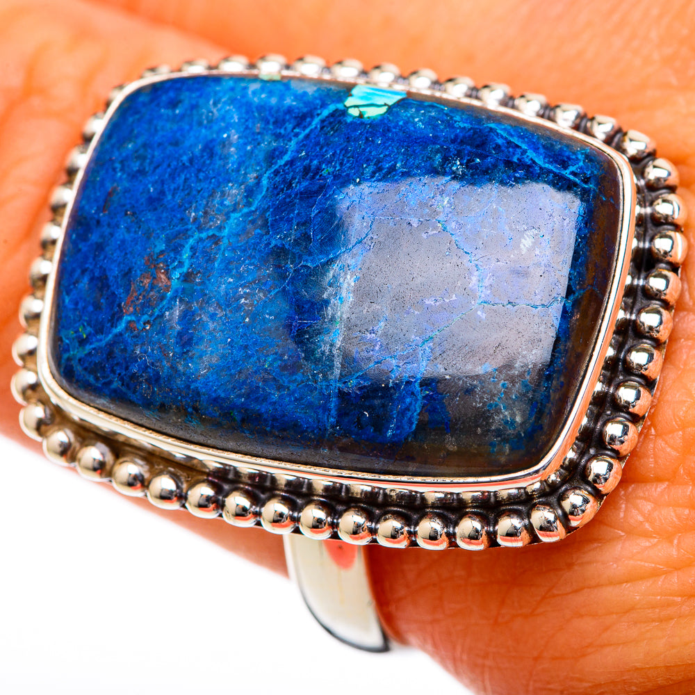 Azurite Rings handcrafted by Anasilvercos - RING102771