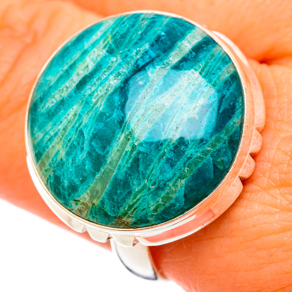 Amazonite Rings handcrafted by Anasilvercos - RING102777