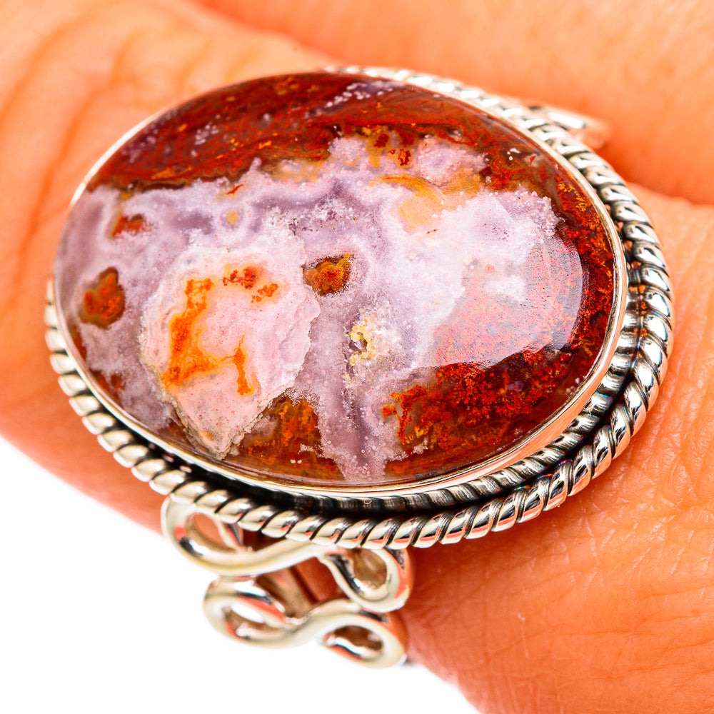 Ocean Jasper Rings handcrafted by Anasilvercos - RING102781