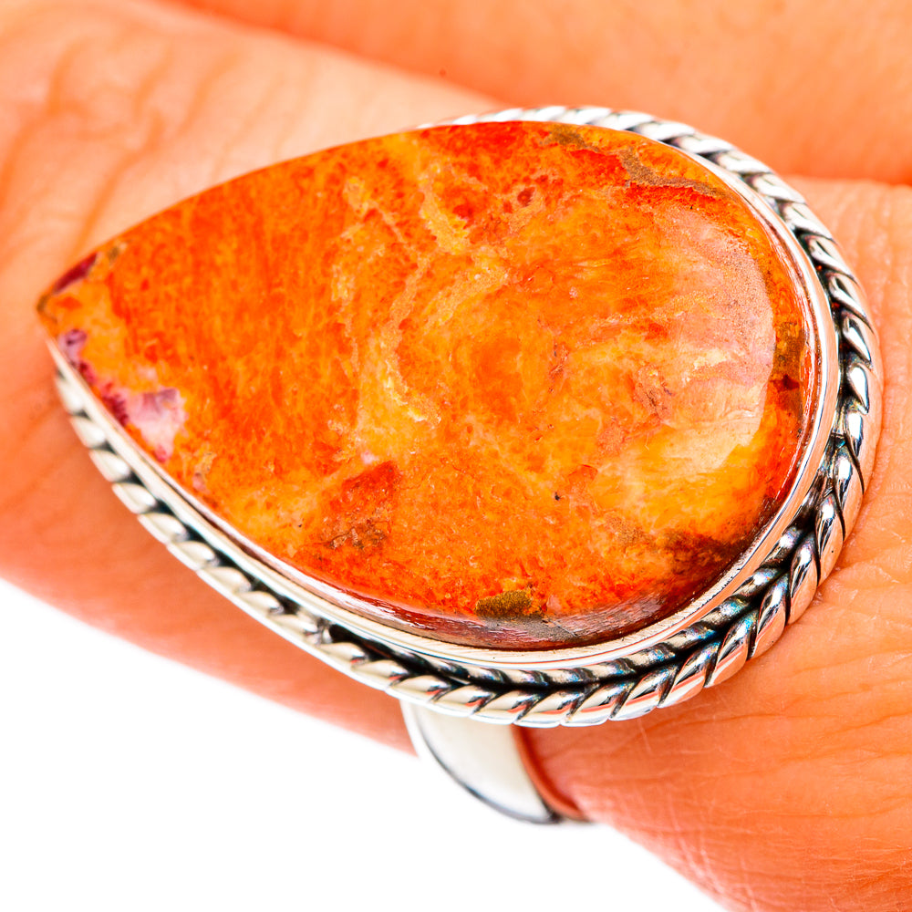 Sponge Coral Rings handcrafted by Anasilvercos - RING102785