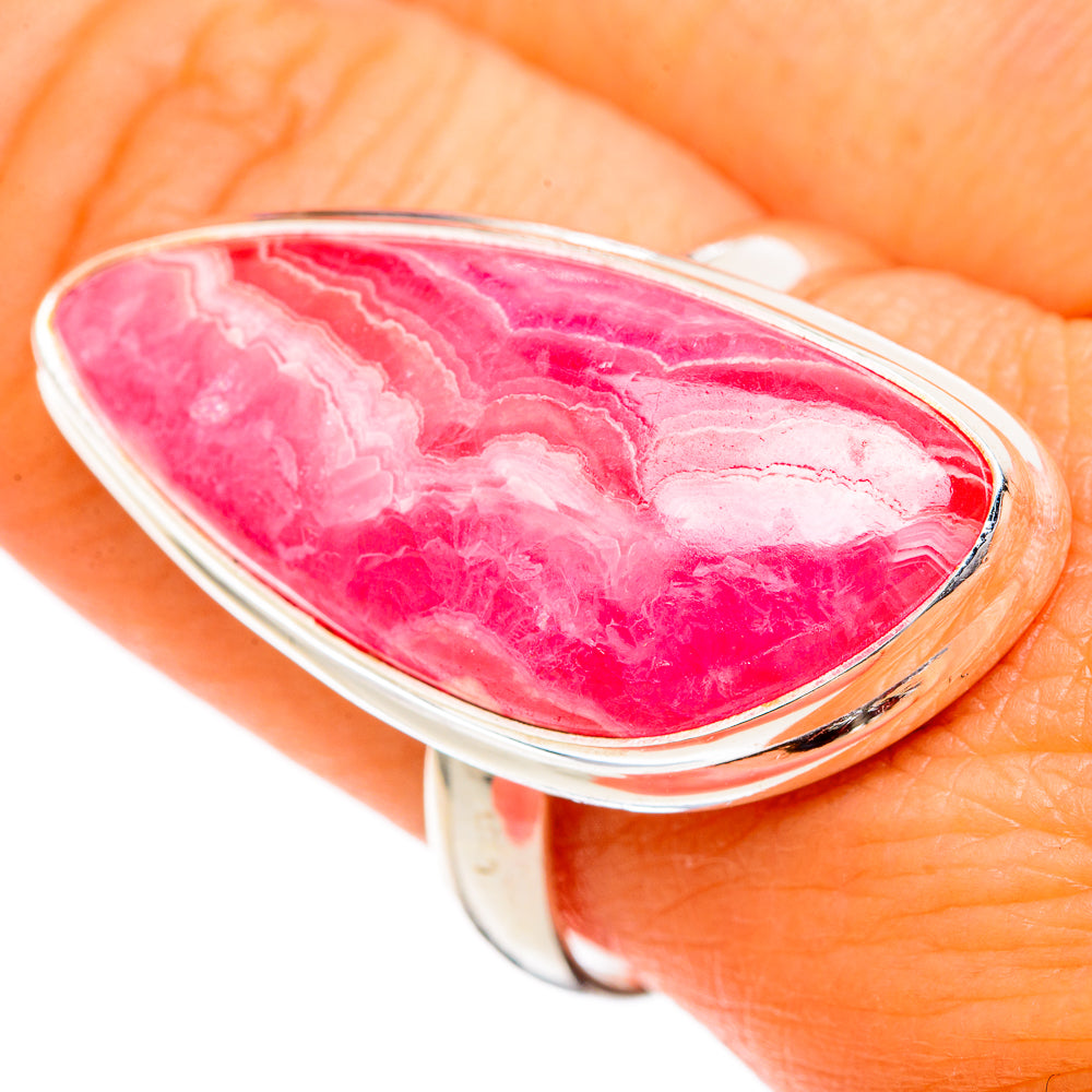 Rhodochrosite Rings handcrafted by Anasilvercos - RING102788