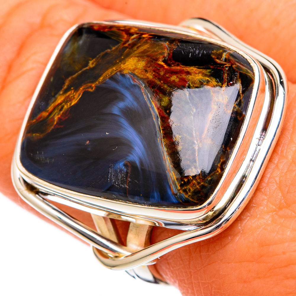 Pietersite Rings handcrafted by Anasilvercos - RING102797