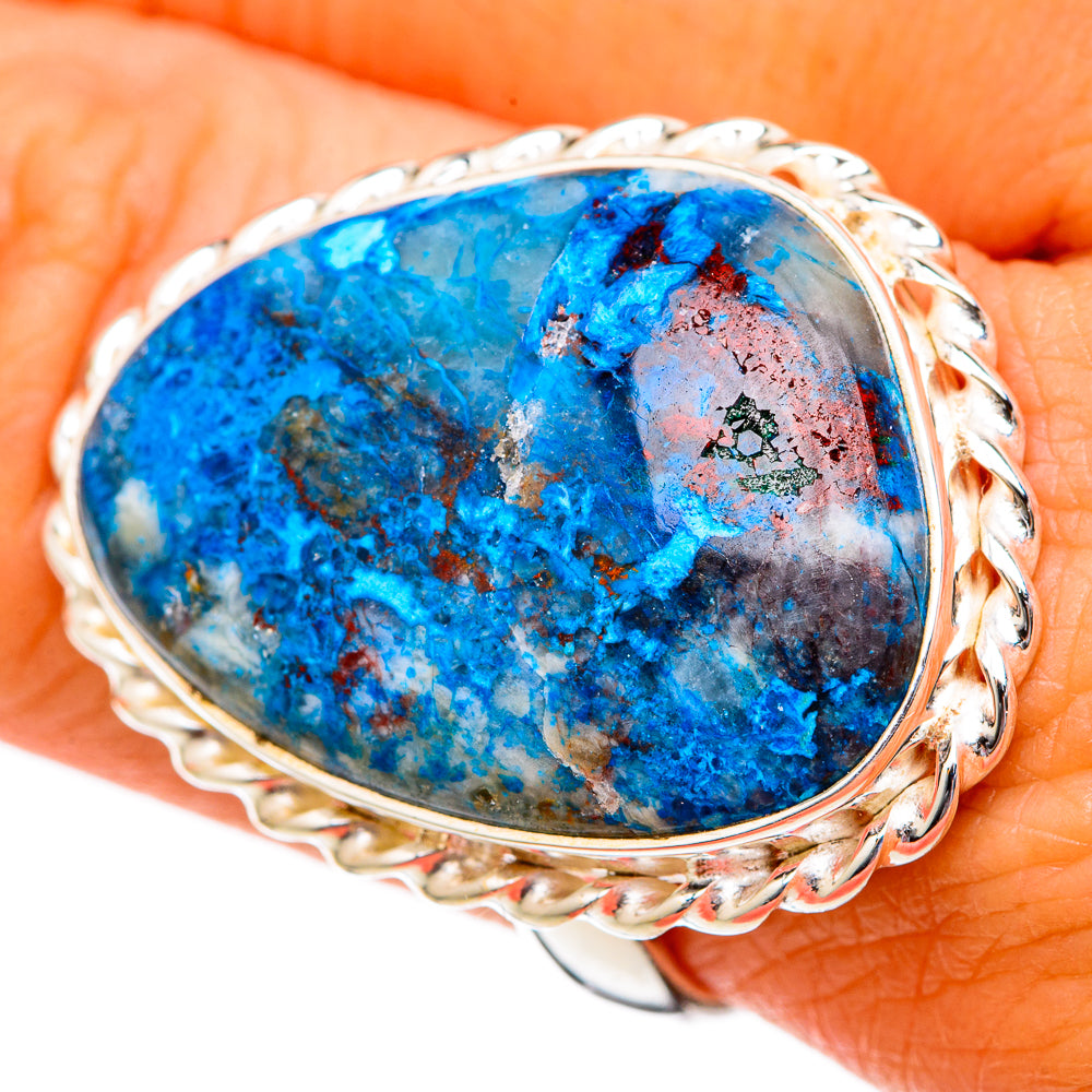 Shattuckite Rings handcrafted by Anasilvercos - RING102807