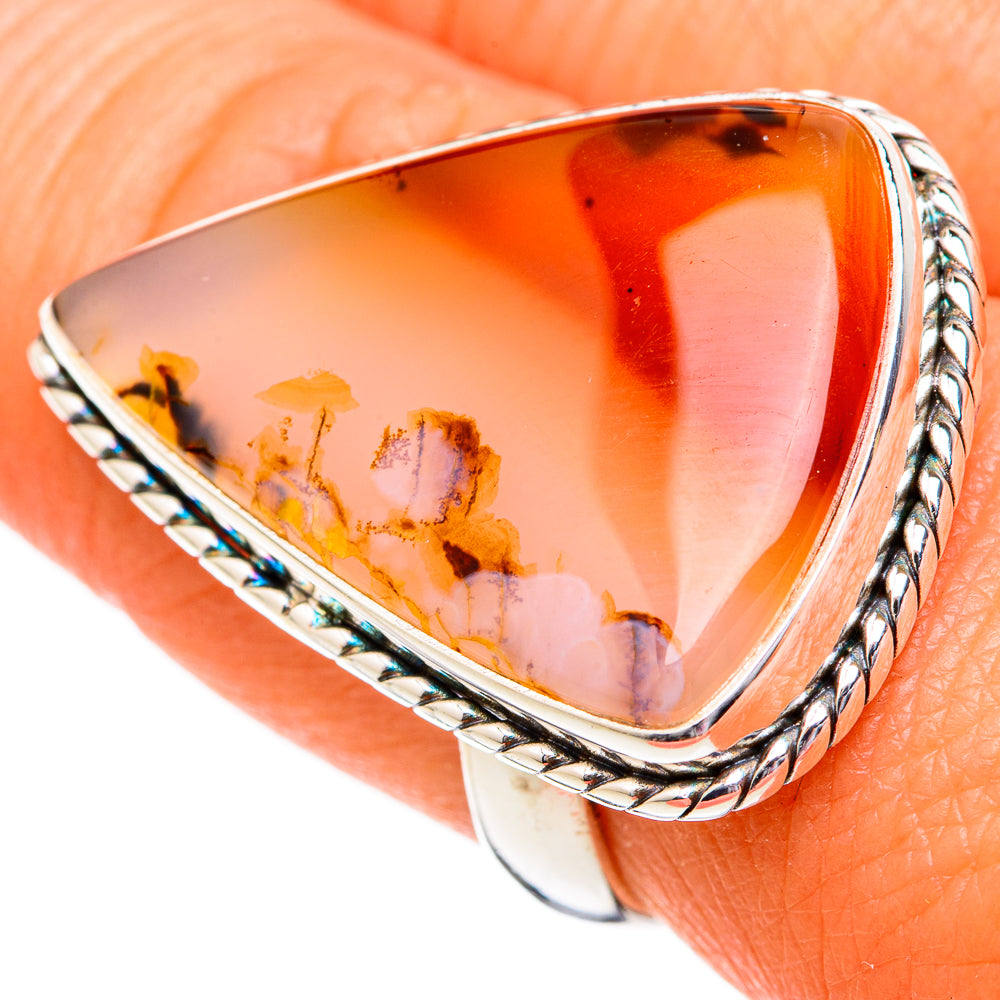 Montana Agate Rings handcrafted by Anasilvercos - RING102824