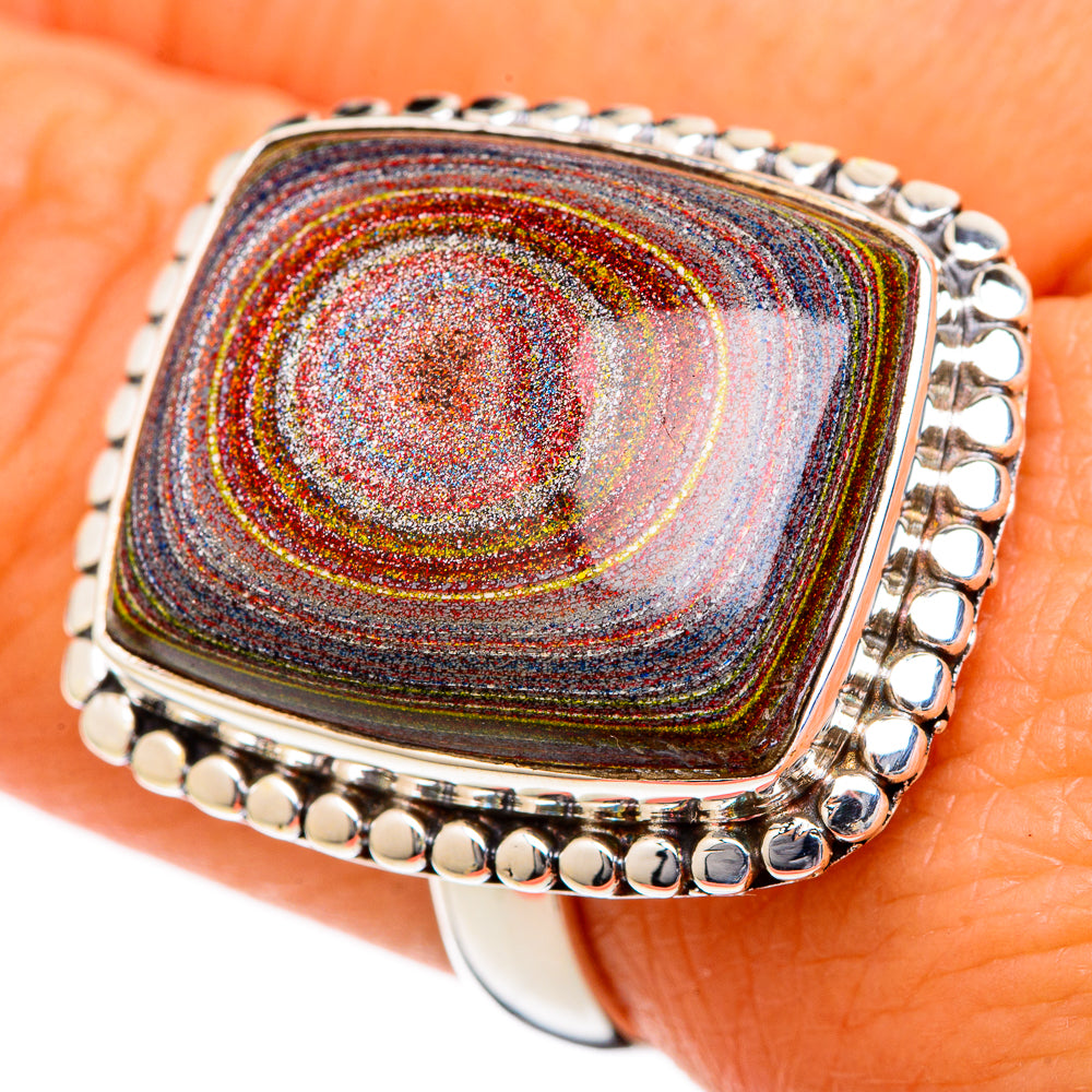 Fordite Rings handcrafted by Anasilvercos - RING102827