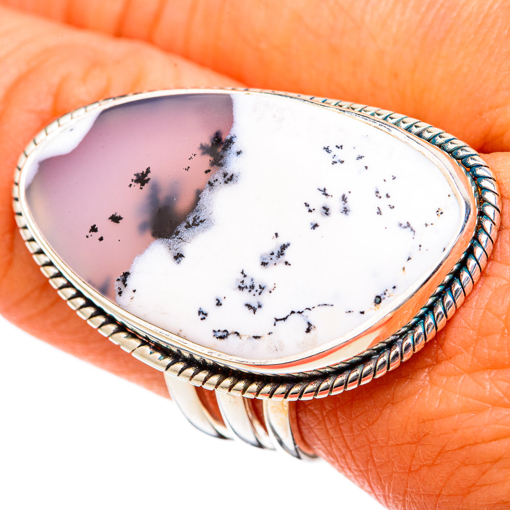 Dendritic Opal Rings handcrafted by Anasilvercos - RING102842