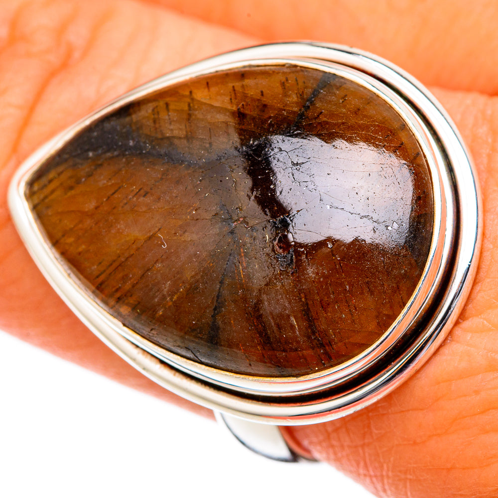 Chiastolite Rings handcrafted by Anasilvercos - RING102862