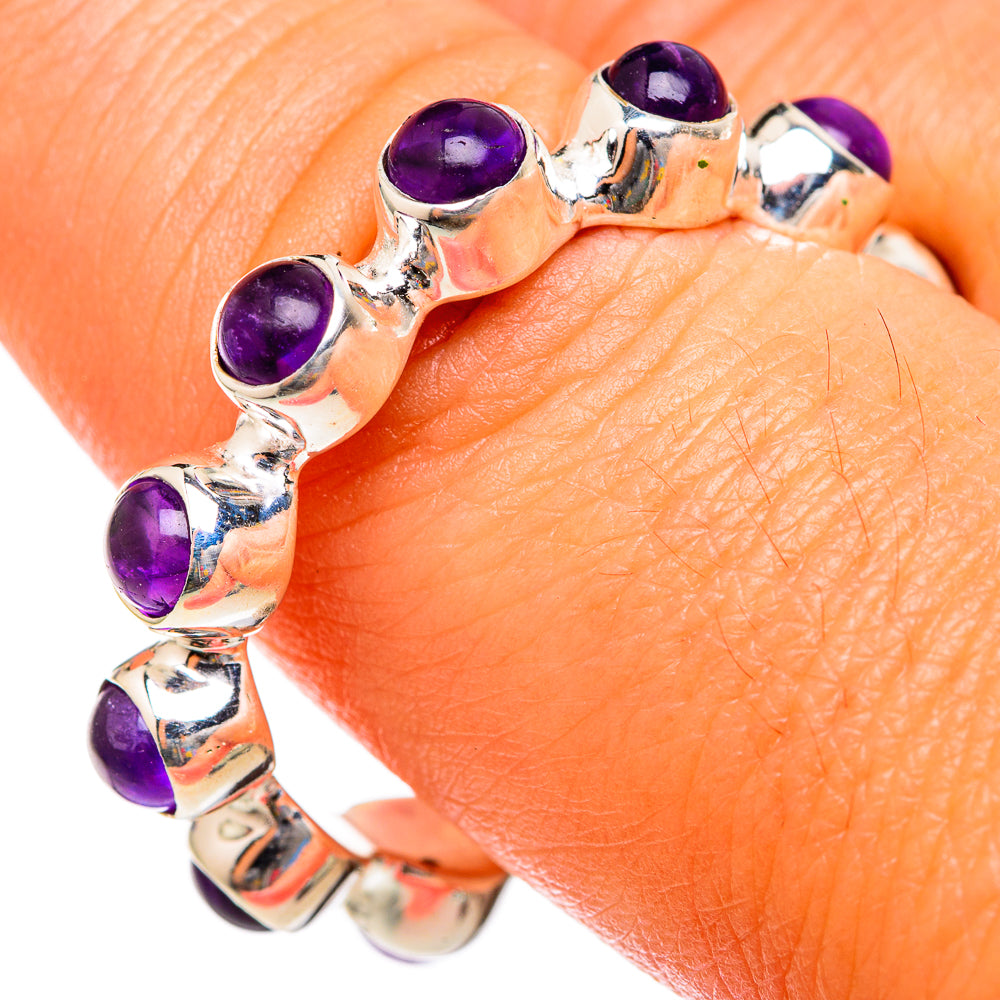 Amethyst Rings handcrafted by Anasilvercos - RING102881