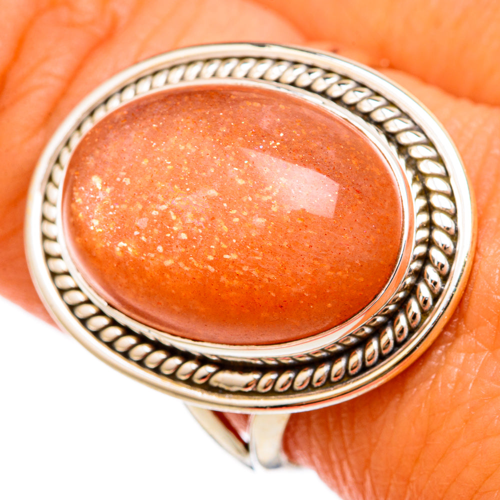 Sunstone Rings handcrafted by Anasilvercos - RING102900