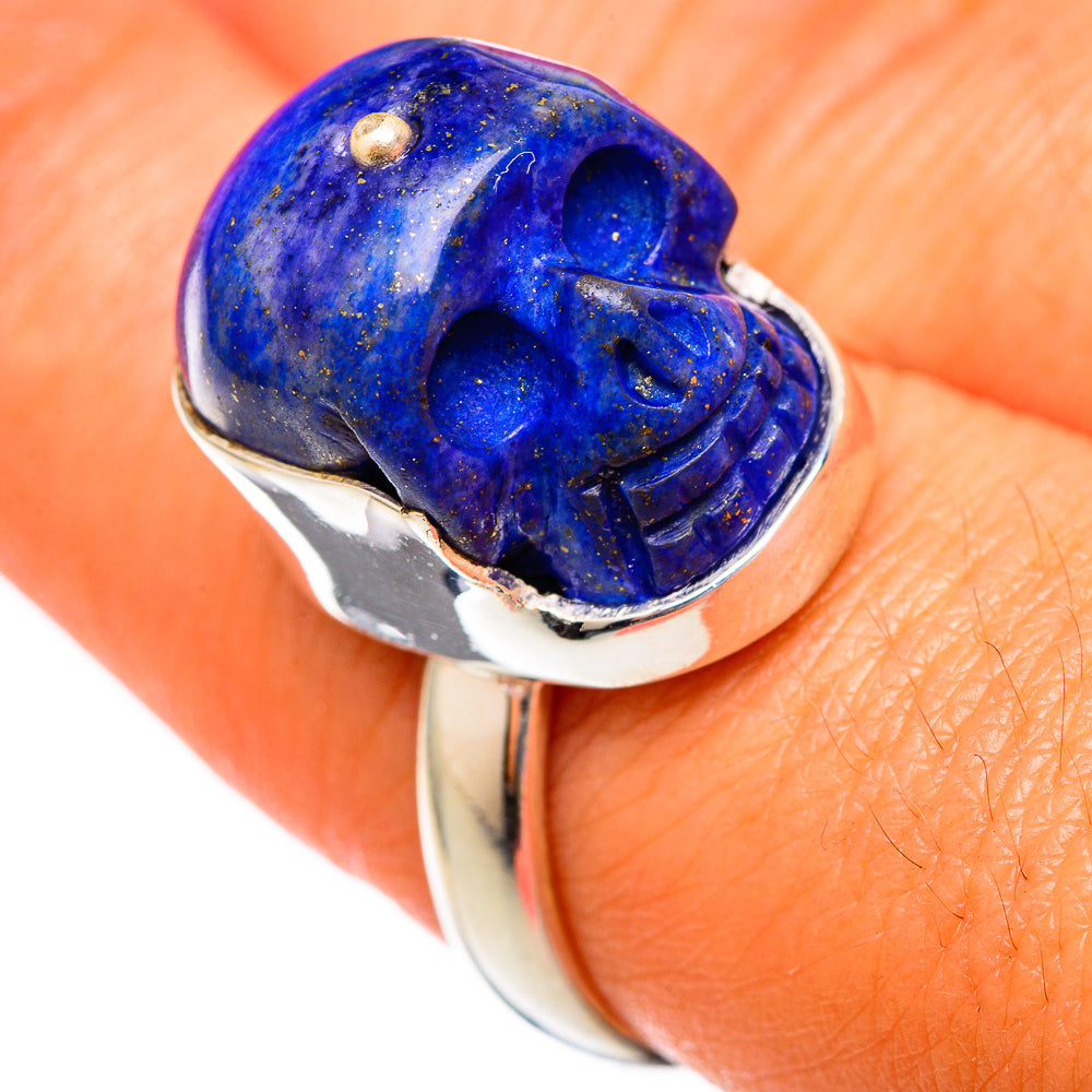 Lapis Lazuli Rings handcrafted by Anasilvercos - RING102917