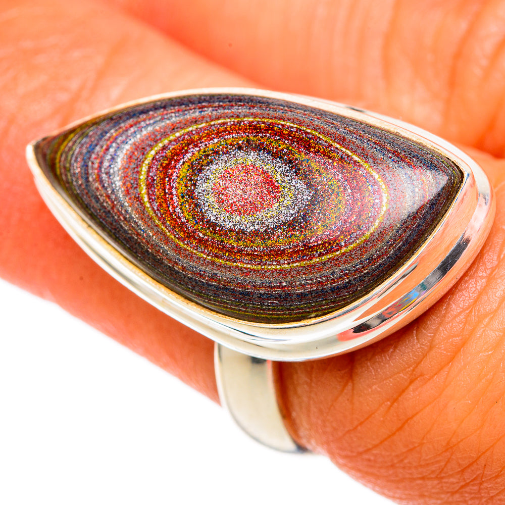 Fordite Rings handcrafted by Anasilvercos - RING102922