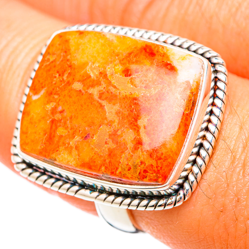 Sponge Coral Rings handcrafted by Anasilvercos - RING102924