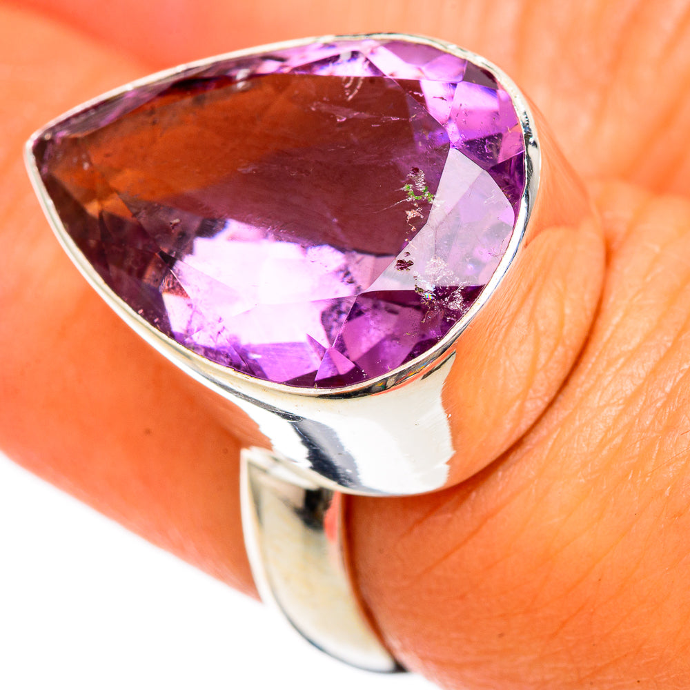 Amethyst Rings handcrafted by Anasilvercos - RING102951