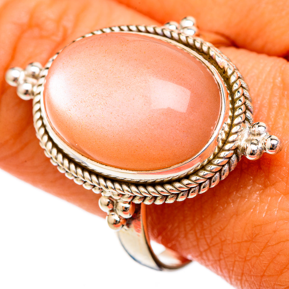 Sunstone Rings handcrafted by Anasilvercos - RING102968