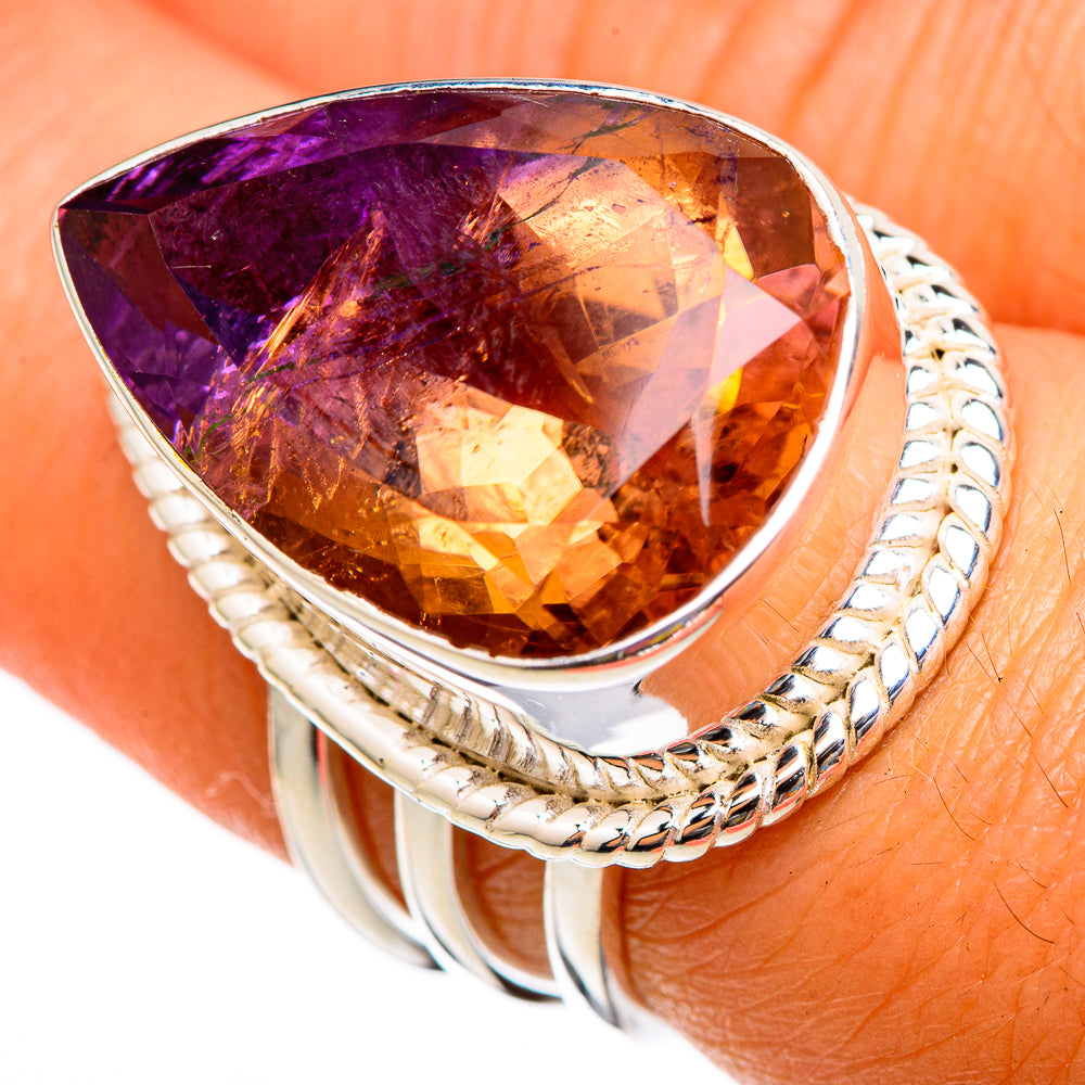 Ametrine Rings handcrafted by Anasilvercos - RING102994