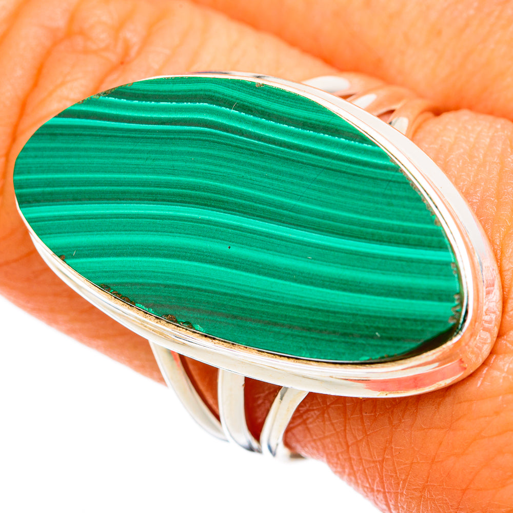 Malachite Rings handcrafted by Anasilvercos - RING103014