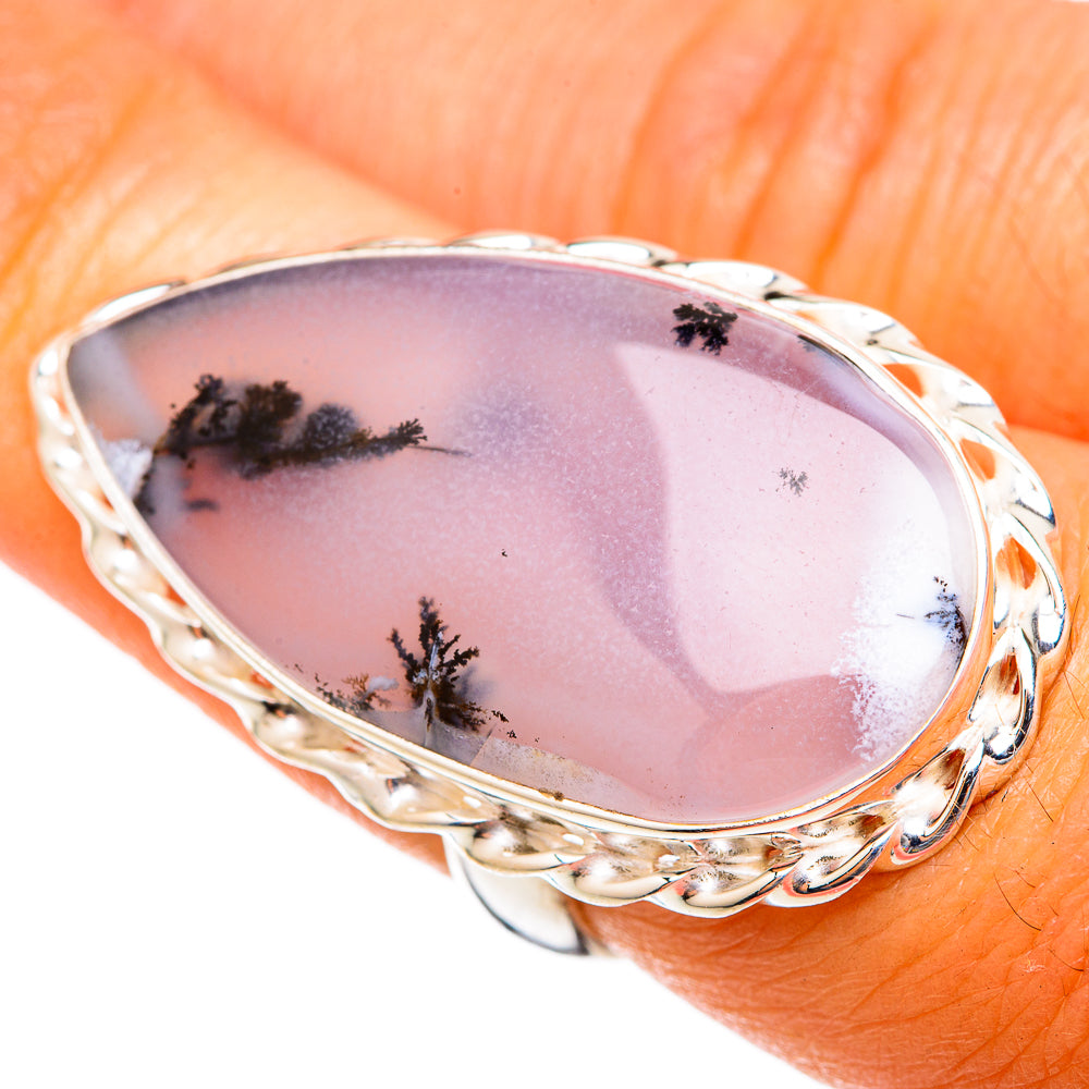 Dendritic Opal Rings handcrafted by Anasilvercos - RING103040