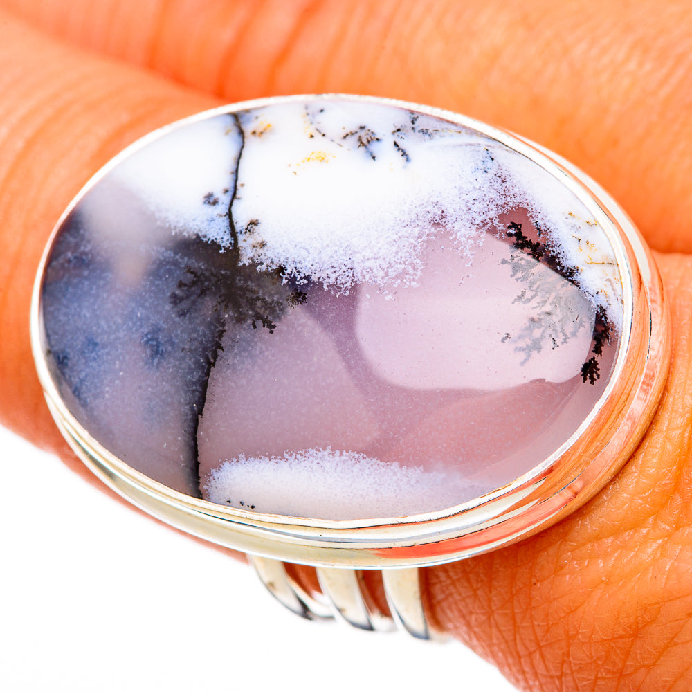 Dendritic Opal Rings handcrafted by Anasilvercos - RING103042