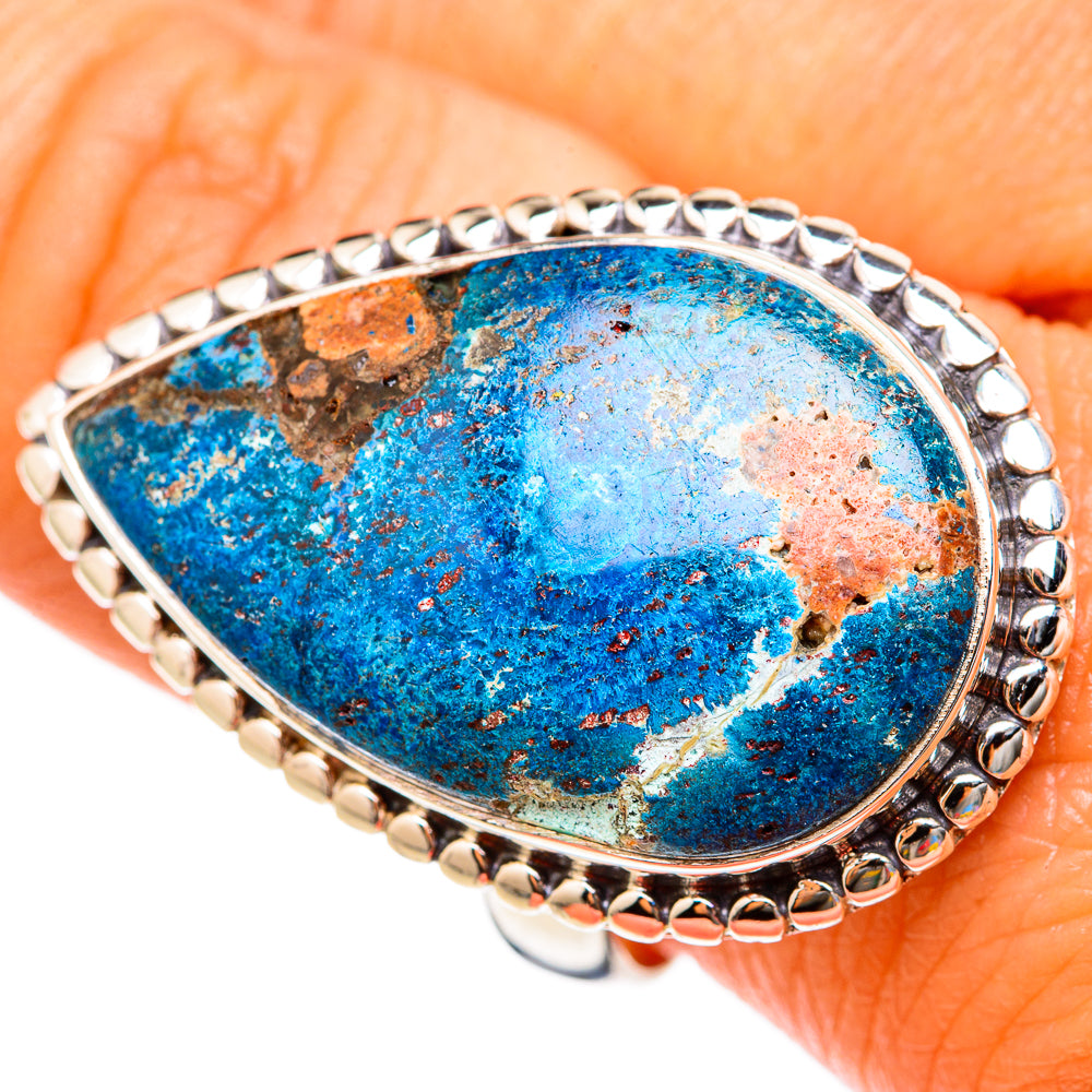Shattuckite Rings handcrafted by Anasilvercos - RING103049