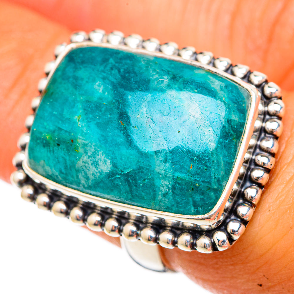 Amazonite Rings handcrafted by Anasilvercos - RING103059