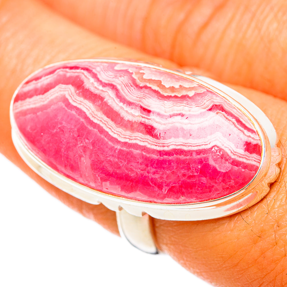 Rhodochrosite Rings handcrafted by Anasilvercos - RING103069