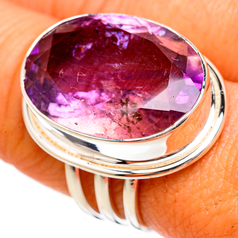 Amethyst Rings handcrafted by Anasilvercos - RING103078