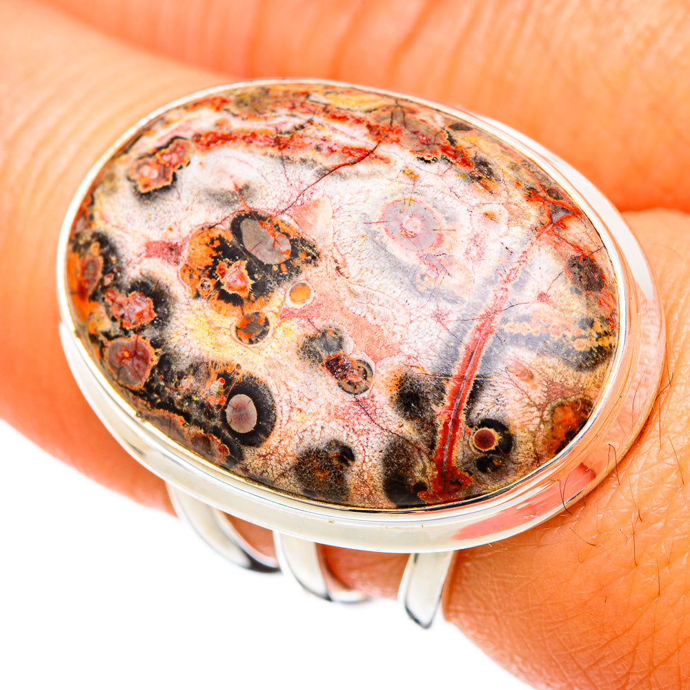 Poppy Jasper Rings handcrafted by Anasilvercos - RING103119