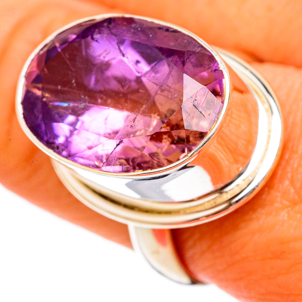 Ametrine Rings handcrafted by Anasilvercos - RING103136