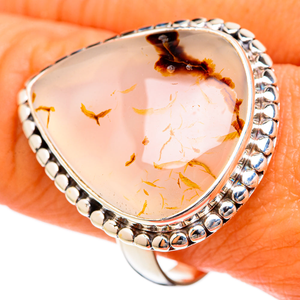 Montana Agate Rings handcrafted by Anasilvercos - RING103146