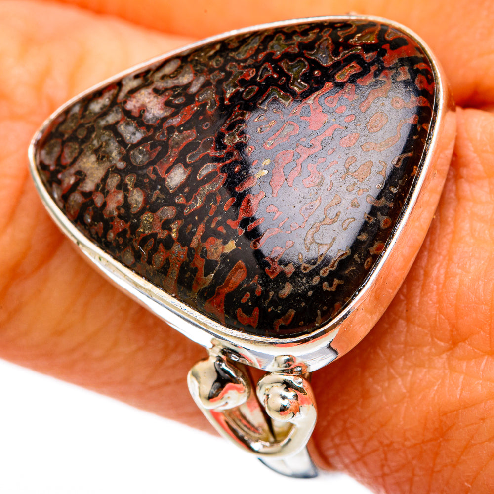 Dinosaur Bone Rings handcrafted by Anasilvercos - RING103178