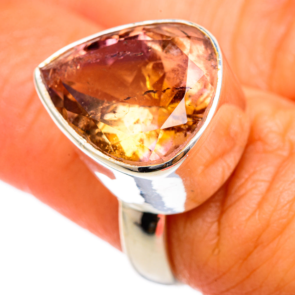 Ametrine Rings handcrafted by Anasilvercos - RING103195